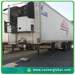 Temperature mapping reefer truck