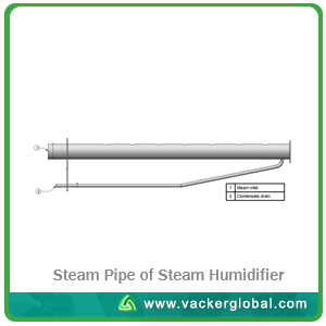 Steam Pipe for steam humidifier Vacker Global