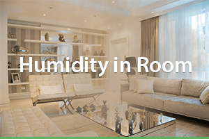 Degrade humidity in your offices, home rooms