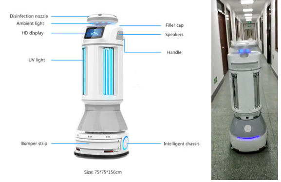 Sterilization-Robot-for-Shopping-Mall-and-Office-buildings