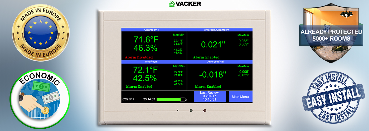 Vacker Pressure Monitoring System