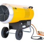 gas heater VAC103ET for farms poultry dairy sites tents warehouse